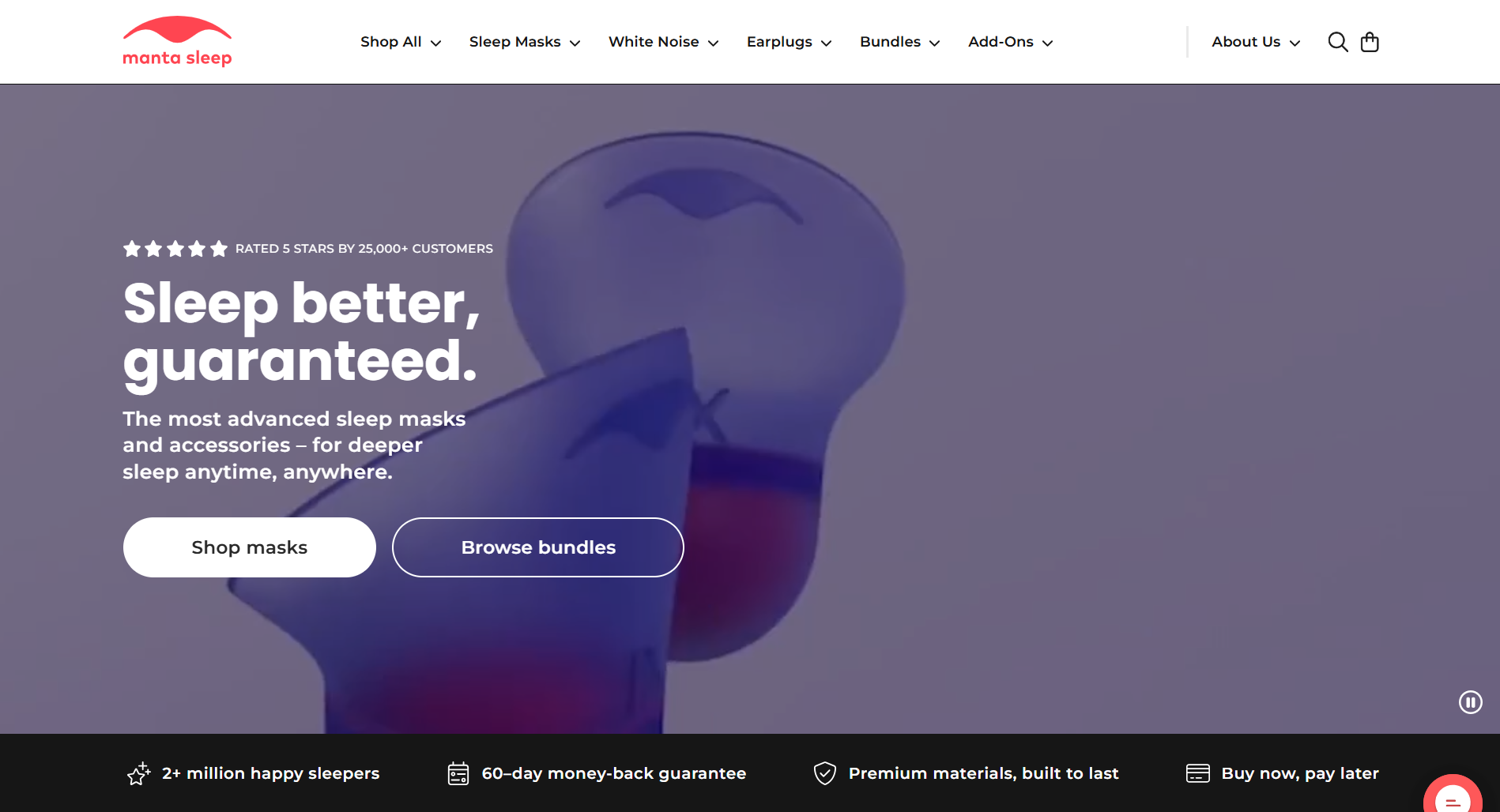 Vision Beam Shopify store