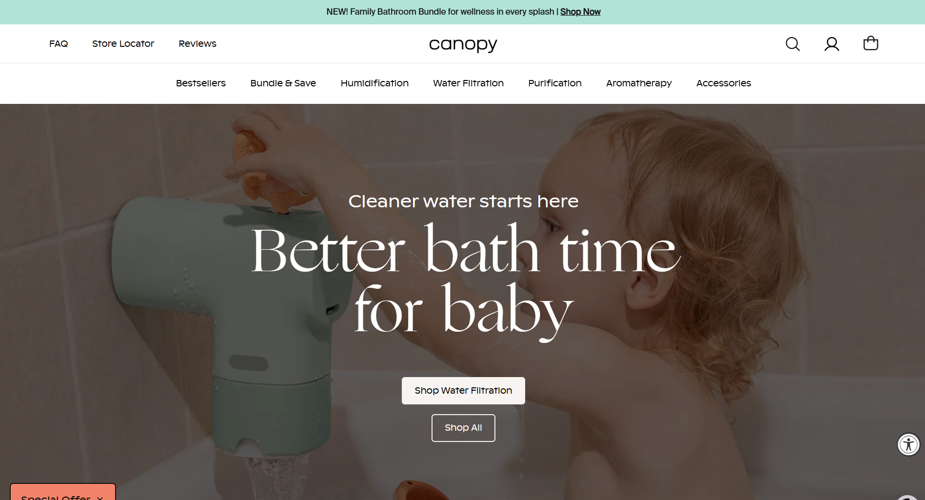 Canopy Shopify Store